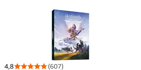 Le jeu Horizon Zero Dawn Complete Edition, avec Aloy face à des machines dans un paysage épique. Un voilier challenger horizon.