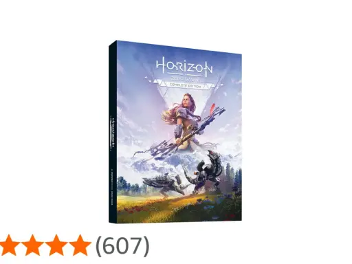 Le jeu Horizon Zero Dawn Complete Edition, avec Aloy face à des machines dans un paysage épique. Un voilier challenger horizon.