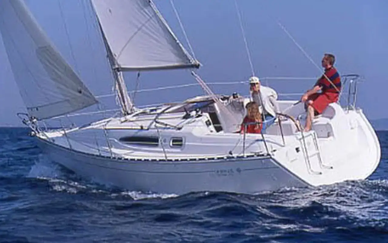 Voilier Sun Odyssey 29.2 en navigation. La fiche technique de ce bateau est disponible.