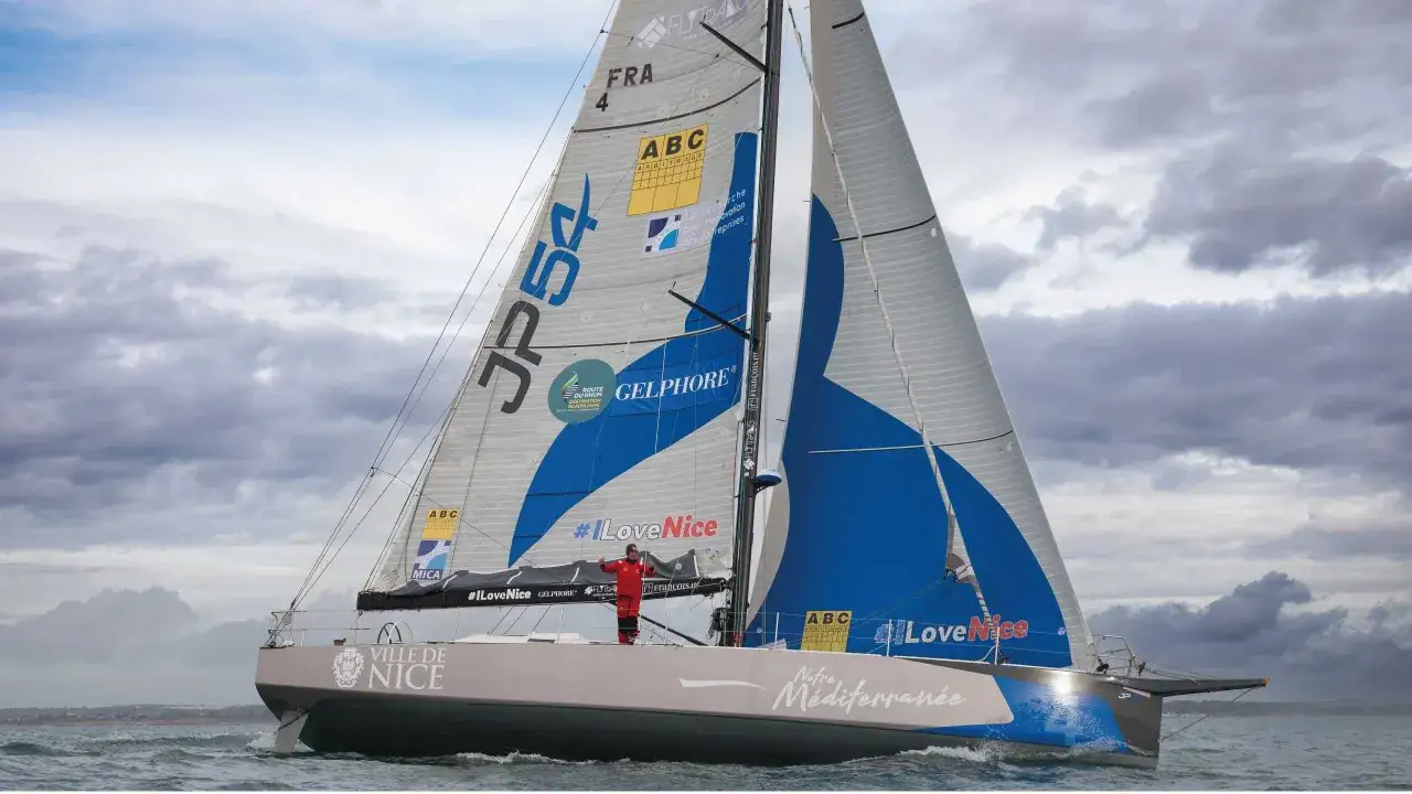 Jean Pierre Dick, skippeur sur son voilier